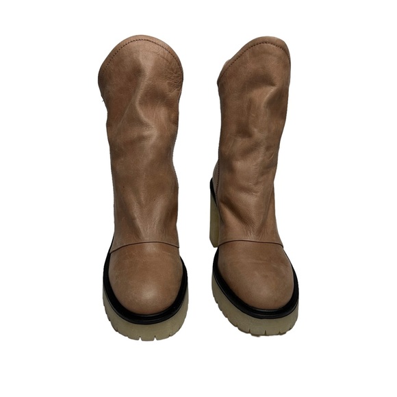 NWOT Free People Jack Zip Ankle Bootie Blush - Picture 5 of 15